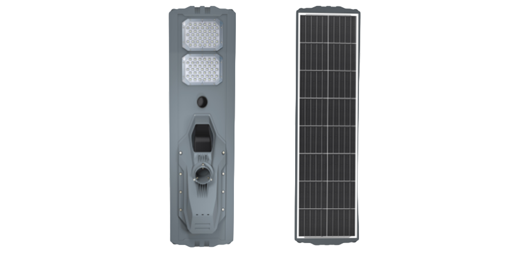浪潮一体化太阳能路灯